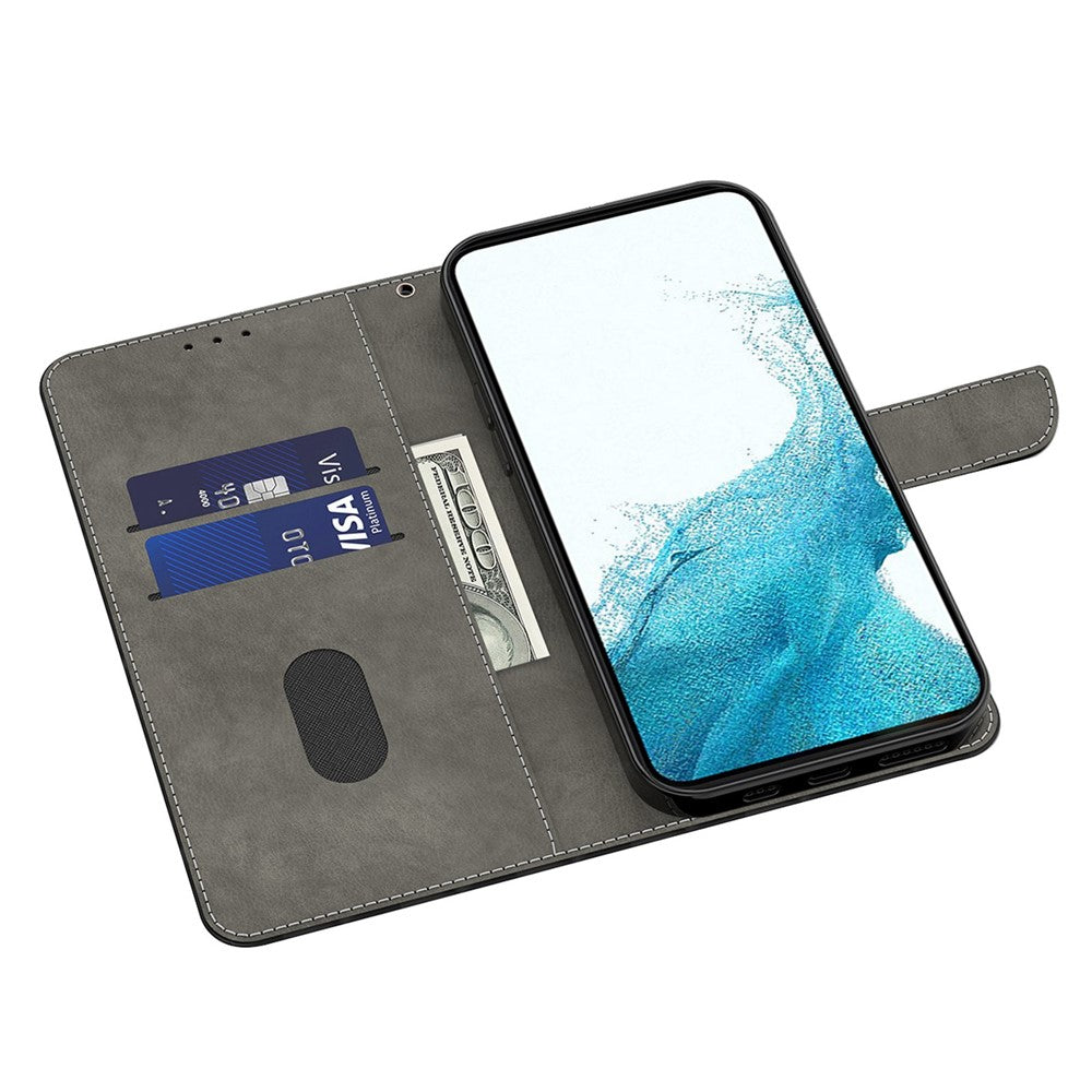 For Samsung Galaxy A33 5G 3D Pattern Printing Shockproof Phone Case Wallet Stand PU Leather Anti-scratch Phone Cover