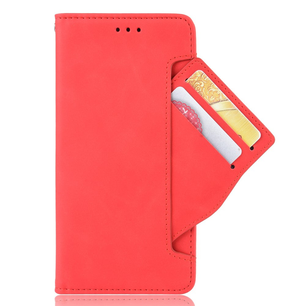 Anti-scratch Phone Cover For Oppo A57 4G / A57s 4G / A57 (CPH2387) (Taiwan Version) PU Leather Phone Flip Wallet Case with Multiple Card Slots