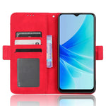 Anti-scratch Phone Cover For Oppo A57 4G / A57s 4G / A57 (CPH2387) (Taiwan Version) PU Leather Phone Flip Wallet Case with Multiple Card Slots