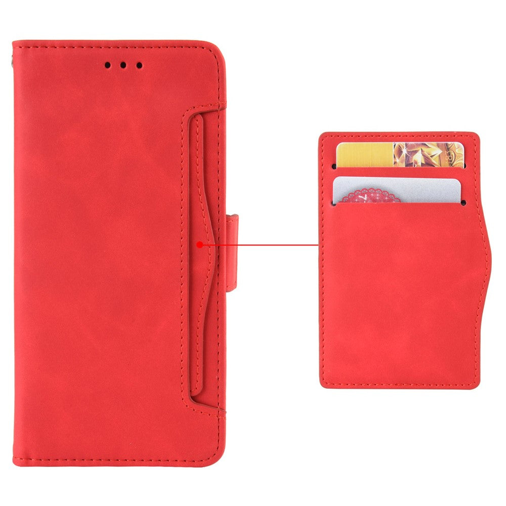 Anti-scratch Phone Cover For Oppo A57 4G / A57s 4G / A57 (CPH2387) (Taiwan Version) PU Leather Phone Flip Wallet Case with Multiple Card Slots