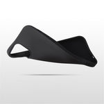 For iPhone 15 Plus / 14 Plus Matte Surface Soft TPU Phone Back Cover Anti-Drop Anti-Fingerprint Case