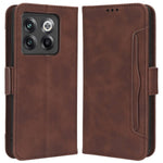 Shockproof Phone Cover For OnePlus 10T 5G / Ace Pro 5G, PU Leather Flip Wallet Case with Multiple Card Slots