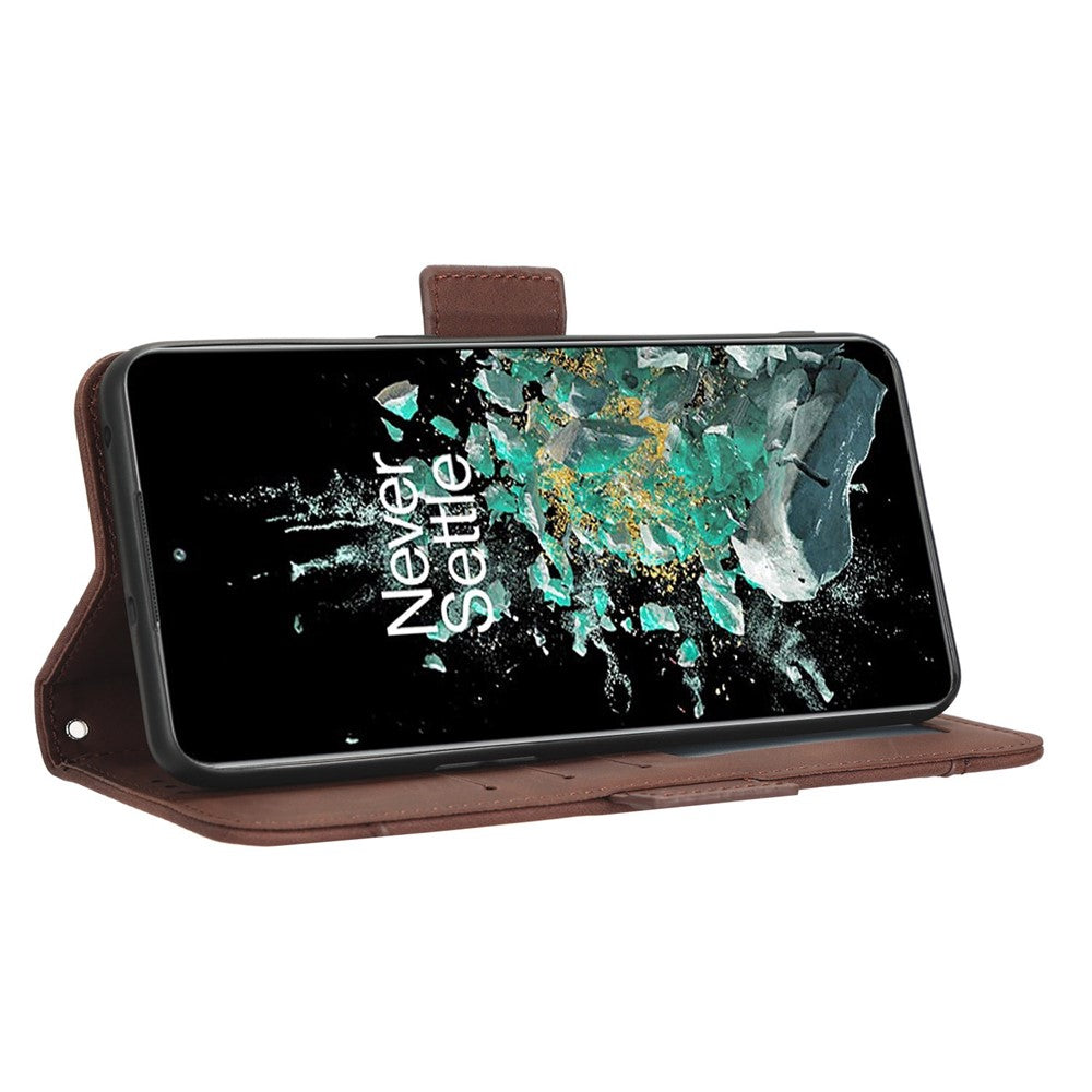 Shockproof Phone Cover For OnePlus 10T 5G / Ace Pro 5G, PU Leather Flip Wallet Case with Multiple Card Slots