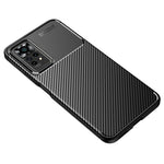For Xiaomi Redmi Note 11 Pro+ 5G / Note 11 Pro 5G Carbon Fiber Texture Phone Cover Ultra Slim Soft TPU Back Case