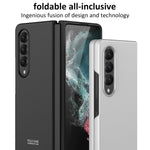 GKK For Samsung Galaxy Z Fold4 5G Ultra-slim Anti-fingerprint Drop-proof Phone Case Hard PC Foldable Phone Cover