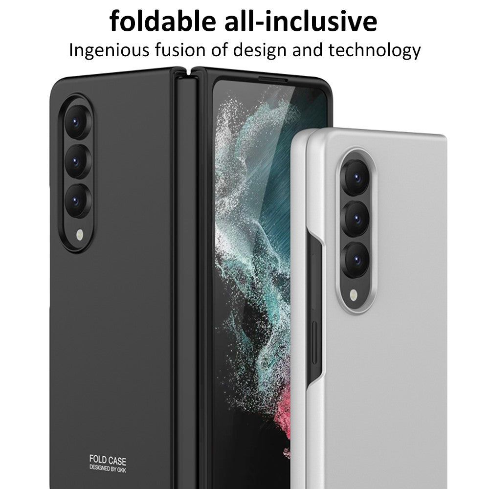 GKK For Samsung Galaxy Z Fold4 5G Ultra-slim Anti-fingerprint Drop-proof Phone Case Hard PC Foldable Phone Cover