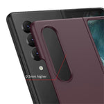 GKK For Samsung Galaxy Z Fold4 5G Ultra-slim Anti-fingerprint Drop-proof Phone Case Hard PC Foldable Phone Cover