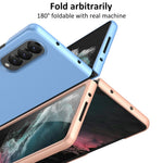 GKK For Samsung Galaxy Z Fold4 5G Ultra-slim Anti-fingerprint Drop-proof Phone Case Hard PC Foldable Phone Cover