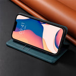 YIKATU Drop-proof Phone Cover For iPhone 14 Pro 6.1 inch, YK- 001 Scratch-resistant Magnetic Auto-absorbed PU Leather Flip Wallet Case Stand