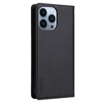 YIKATU for iPhone 13 Pro 6.1 inch YK-001 Anti-fall Phone Case Magnetic Auto-absorbed PU Leather Flip Wallet Stand Protective Phone Cover