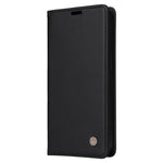 YIKATU for iPhone 13 Pro 6.1 inch YK-001 Anti-fall Phone Case Magnetic Auto-absorbed PU Leather Flip Wallet Stand Protective Phone Cover