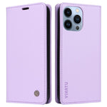 YIKATU for iPhone 13 Pro 6.1 inch YK-001 Anti-fall Phone Case Magnetic Auto-absorbed PU Leather Flip Wallet Stand Protective Phone Cover