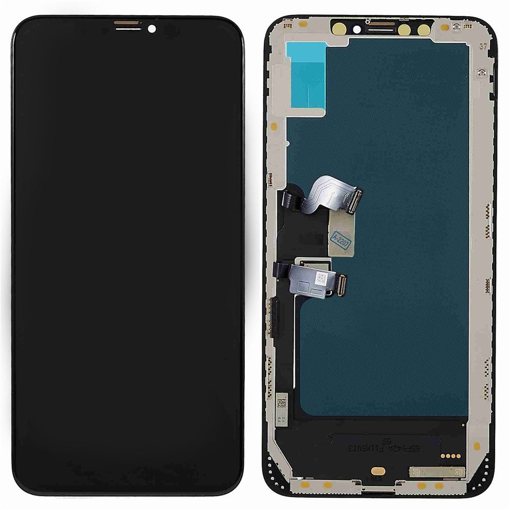 Til iPhone XS Max 6,5 tommer Grade C LCD-skærm og digitizer-enhed Erstatningsdel (ZY Incell-teknologi) (Uden logo)