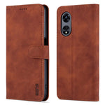 AZNS Phone Case for Oppo A97 5G PU Leather Folio Flip Cover Stand Wallet Magnetic TPU Interior Case