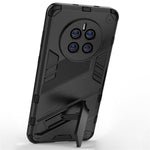 For Huawei Mate 50 Phone Case PC+TPU Hybrid Shockproof Case Kickstand Hands-free Protective Cover