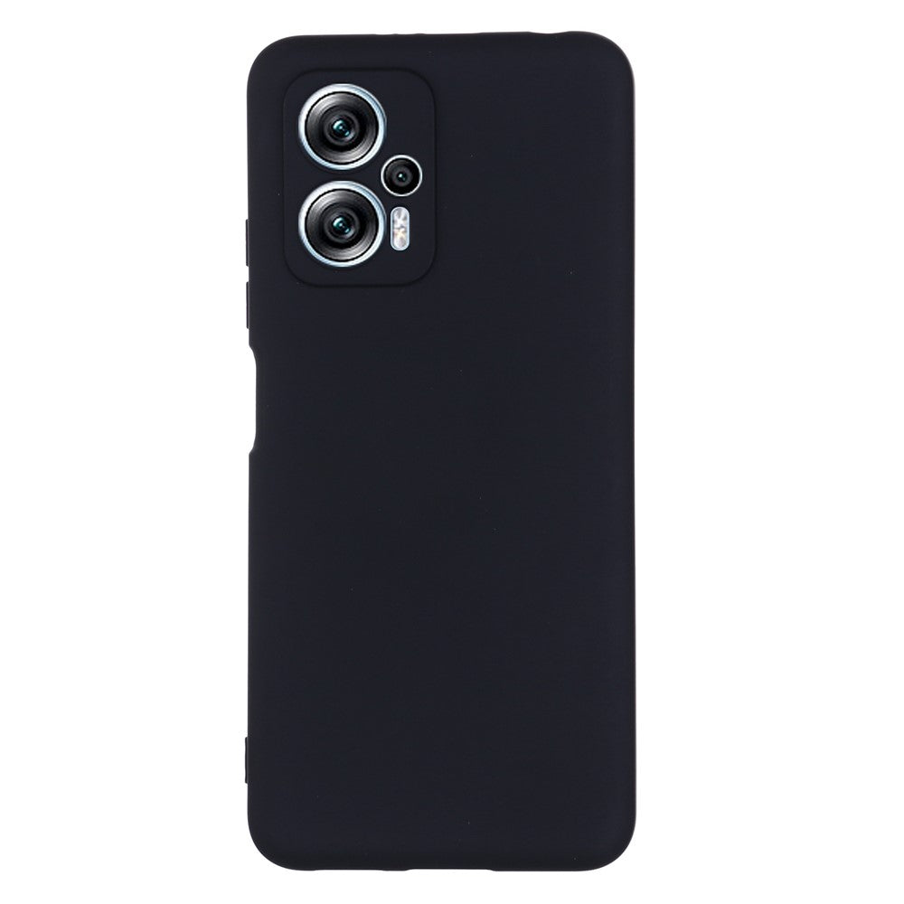For Xiaomi Redmi Note 11T Pro 5G / Note 11T Pro+ 5G / Poco X4 GT 5G / Redmi K50i 5G Phone Case Shockproof Liquid Silicone Case Soft Microfiber Lining Anti-Fall Protective Cover with Strap