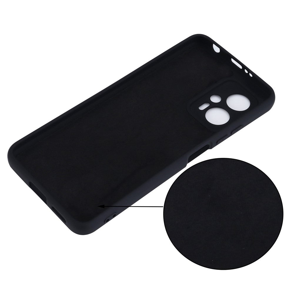For Xiaomi Redmi Note 11T Pro 5G / Note 11T Pro+ 5G / Poco X4 GT 5G / Redmi K50i 5G Phone Case Shockproof Liquid Silicone Case Soft Microfiber Lining Anti-Fall Protective Cover with Strap