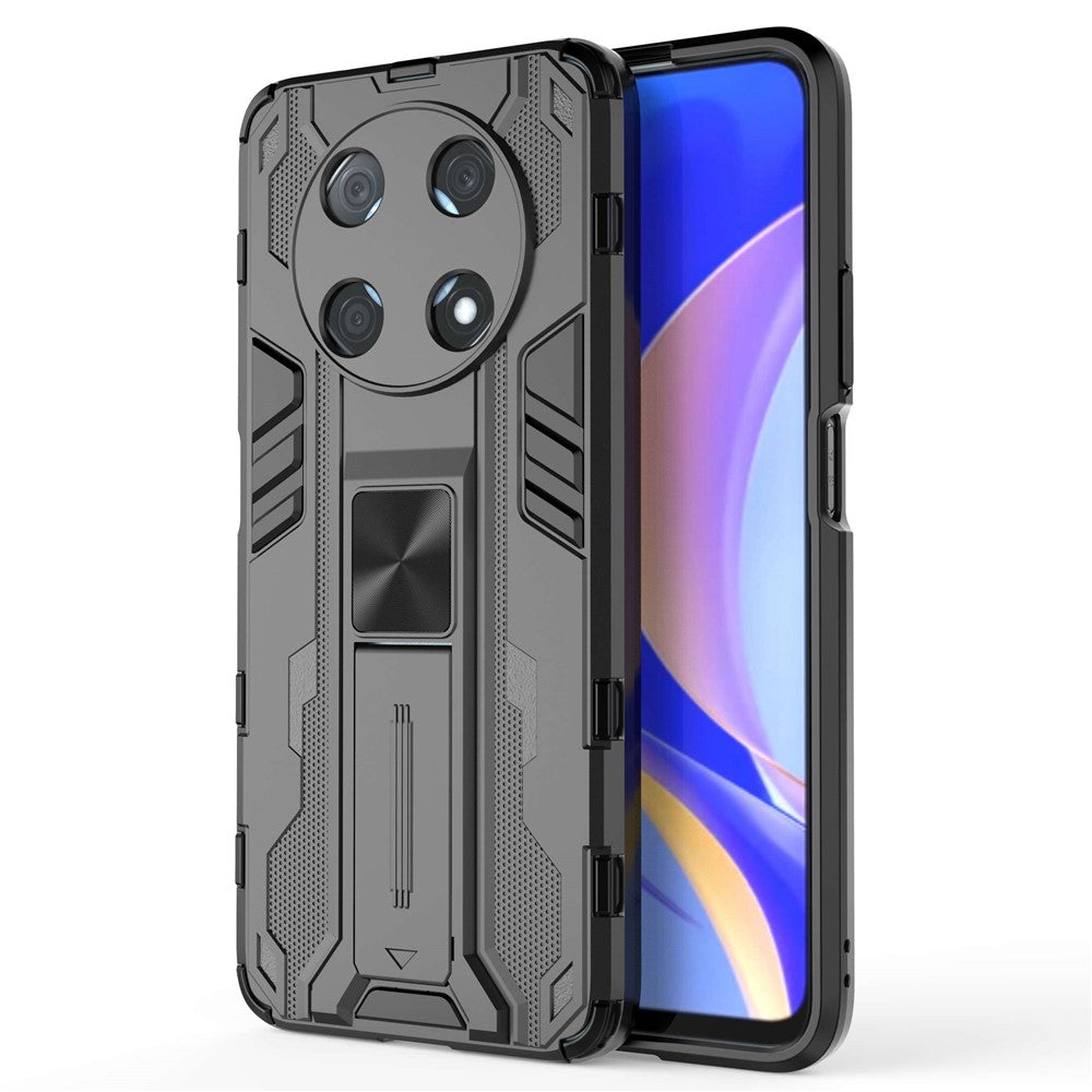 Huawei Enjoy 50 Pro 4G / nova Y90 4G Slitstarkt fallskyddande mobilskal Stöd Hybrid Hårt PC Mjukt TPU Baksida