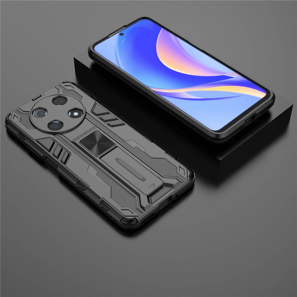 Huawei Enjoy 50 Pro 4G / nova Y90 4G Slitstarkt fallskyddande mobilskal Stöd Hybrid Hårt PC Mjukt TPU Baksida
