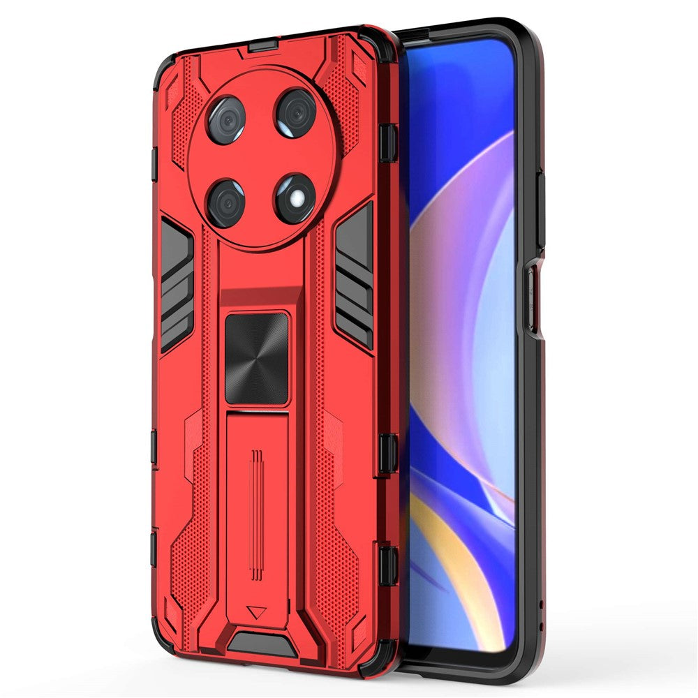 Huawei Enjoy 50 Pro 4G / nova Y90 4G Slitstarkt fallskyddande mobilskal Stöd Hybrid Hårt PC Mjukt TPU Baksida