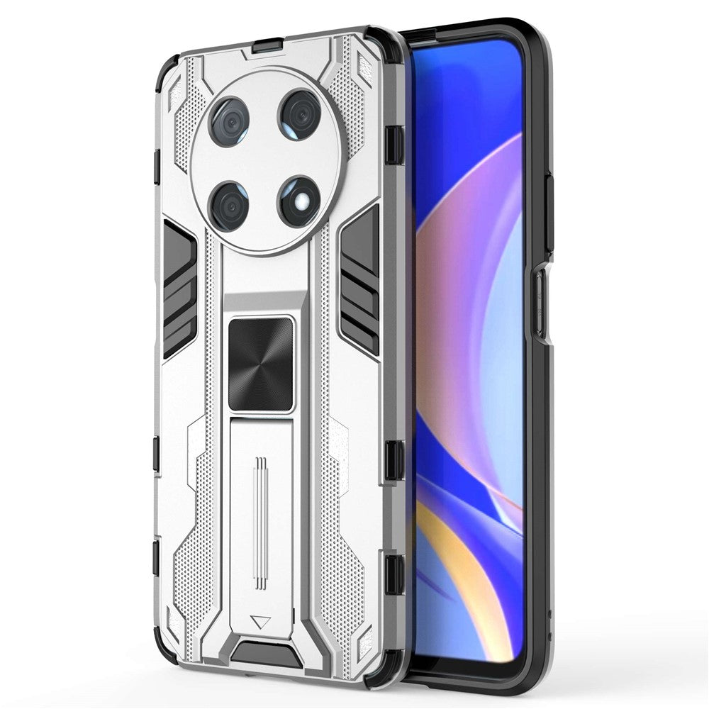 Huawei Enjoy 50 Pro 4G / nova Y90 4G Slitstarkt fallskyddande mobilskal Stöd Hybrid Hårt PC Mjukt TPU Baksida
