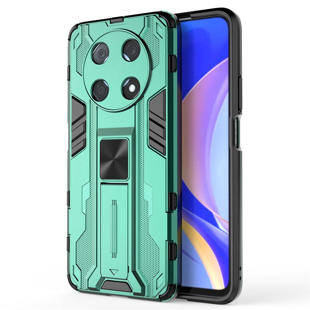Huawei Enjoy 50 Pro 4G / nova Y90 4G Slitstarkt fallskyddande mobilskal Stöd Hybrid Hårt PC Mjukt TPU Baksida