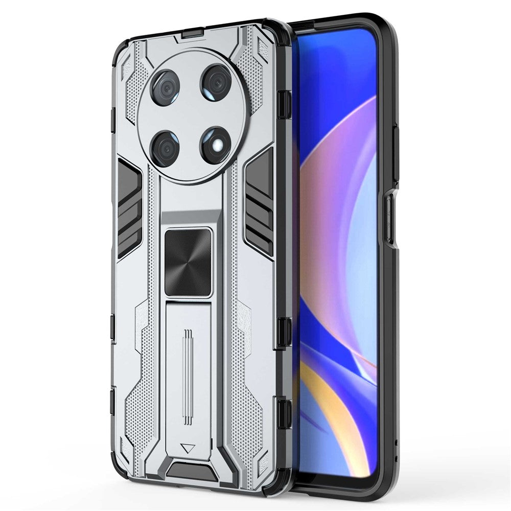 Huawei Enjoy 50 Pro 4G / nova Y90 4G Slitstarkt fallskyddande mobilskal Stöd Hybrid Hårt PC Mjukt TPU Baksida