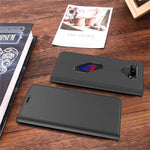 Til Asus ROG Phone 5 PU læder cover med stander, kortholder, magnetisk lukning og flipcover