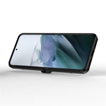 For Samsung Galaxy Z Flip4 5G Rotatable Ring Holder Kickstand Phone Case Kickstand Hard PC Soft TPU Shock Absorption Cover