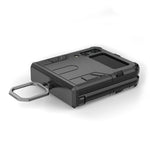 For Samsung Galaxy Z Flip4 5G Rotatable Ring Holder Kickstand Phone Case Kickstand Hard PC Soft TPU Shock Absorption Cover