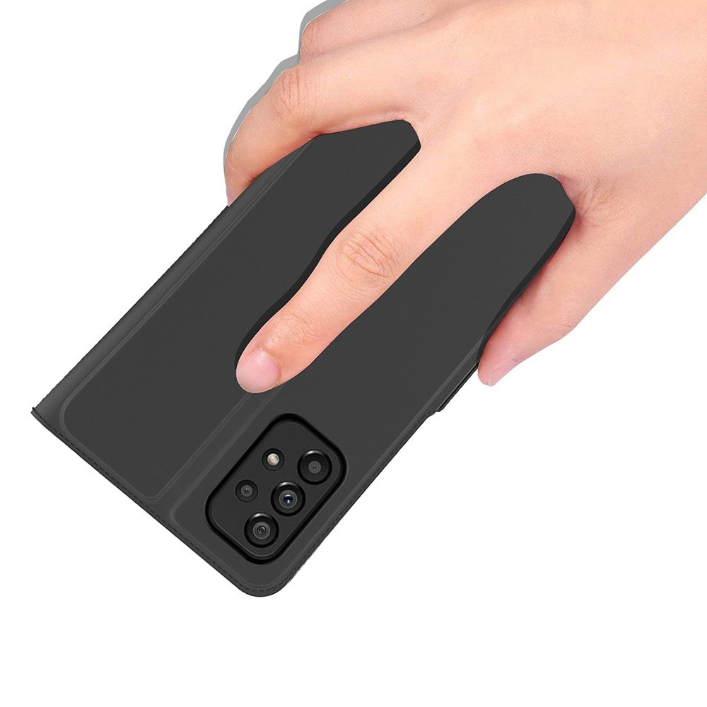 Til Samsung Galaxy A52 4G / 5G / A52s 5G Pung-Etui med Kortholder PU Læder Folio-Etui Flip Stativ Magnetisk Telefoncover