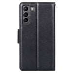 HANMAN Mill Series Phone Case for Samsung Galaxy S21 5G PU Leather Folio Flip Cover Anti-drop Wallet Phone Case