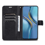 AZNS Phone Case for Huawei Enjoy 50 Pro 4G / nova Y90 4G, Full Body Protection PU Leather Phone Cover Shell with Foldable Stand