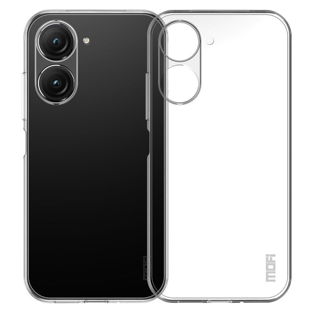 MOFI til Asus Zenfone 9 5G Krystalklar Anti-fald TPU Telefonetui Stødsikkert Smartphone Cover