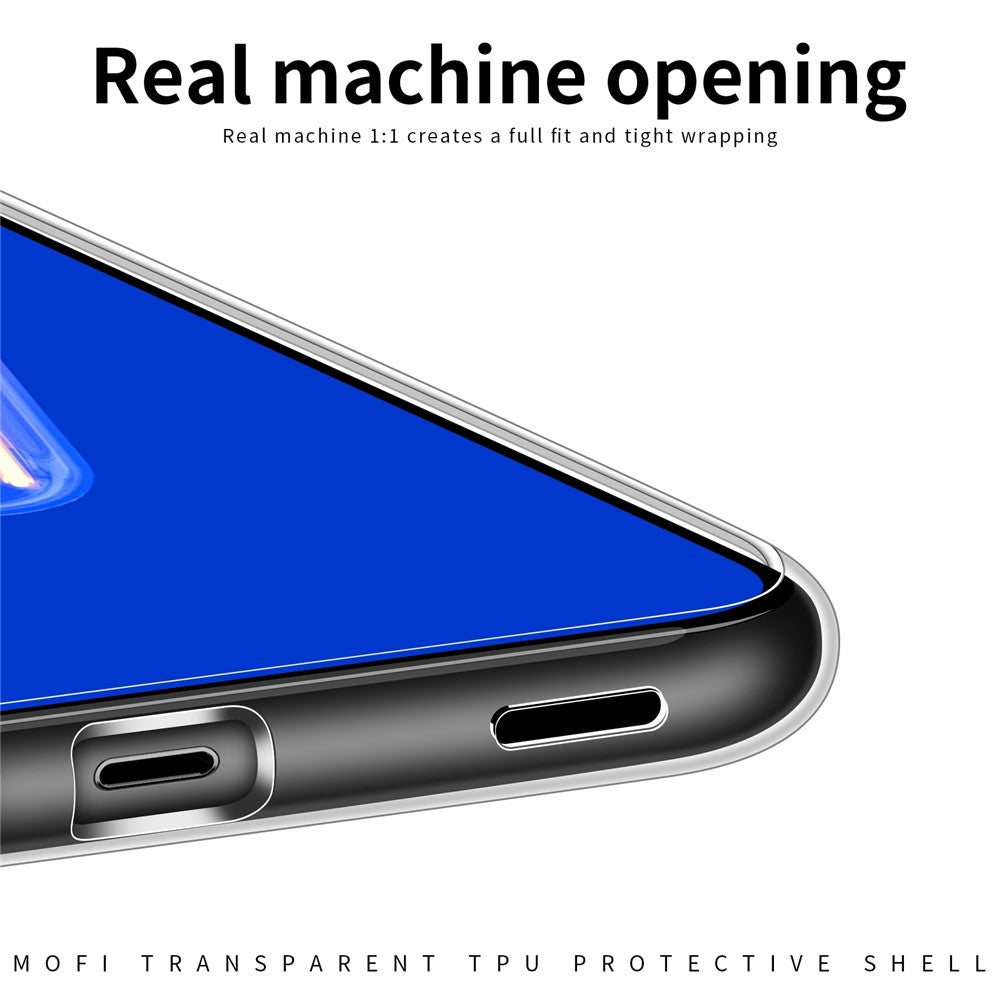 MOFI til Asus Zenfone 9 5G Krystalklar Anti-fald TPU Telefonetui Stødsikkert Smartphone Cover