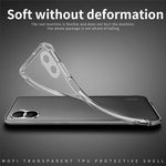 MOFI For Honor X40i 5G Anti-scratch Phone Case Soft TPU Transparent Anti-drop Back Cover