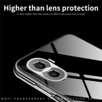 MOFI For Honor X40i 5G Anti-scratch Phone Case Soft TPU Transparent Anti-drop Back Cover