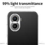 MOFI For Honor X40i 5G Anti-scratch Phone Case Soft TPU Transparent Anti-drop Back Cover