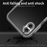 MOFI For Honor X40i 5G Anti-scratch Phone Case Soft TPU Transparent Anti-drop Back Cover