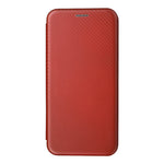 For OnePlus 10T 5G / Ace Pro 5G Carbon Fiber Texture Smartphone Case PU Leather Magnetic Auto-absorbed Stand Card Holder Function Phone Shell