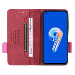 Hardware Decor Phone Case for Asus Zenfone 9 5G, Dual Magnetic Clasp PU Leather Anti-drop Wallet Stand Phone Cover
