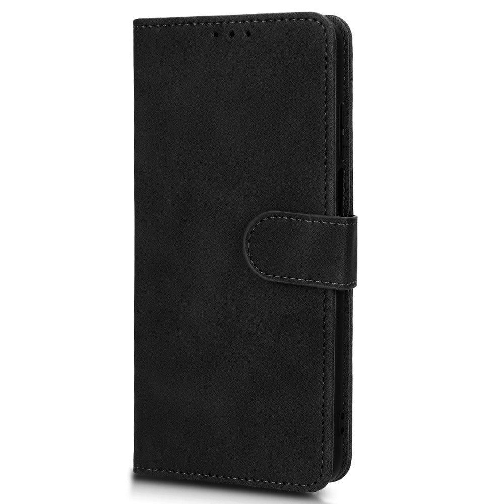 Til Motorola Moto G32 4G PU Læder Pung Etui Stander Hud-berøring Følelse Magnetisk Flip Beskyttende Telefon Cover