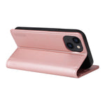 YIKATU YK- 001 for iPhone 13 mini 5.4 inch, Anti-shock PU Leather Wallet Case Stand Magnetic Closure Protective Phone Cover