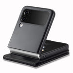 LC.IMEEKE for Samsung Galaxy Z Flip3 5G PU Leather + PC Phone Case RFID Blocking Protective Cellphone Cover Card Holder