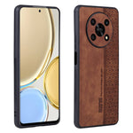 AZNS For Honor X9 5G / X30 5G / Magic4 Lite 5G Protective Case Anti-fall PU Leather Coated TPU Phone Cover