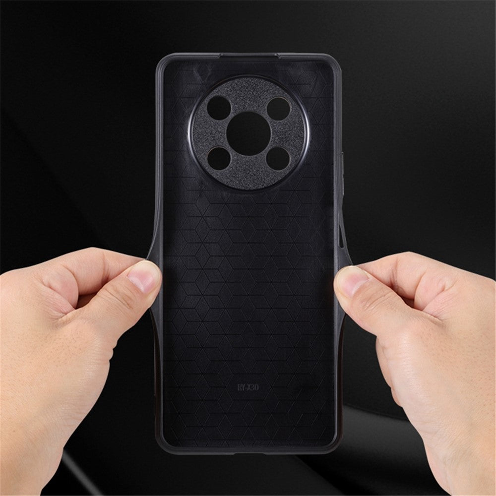 AZNS For Honor X9 5G / X30 5G / Magic4 Lite 5G Protective Case Anti-fall PU Leather Coated TPU Phone Cover