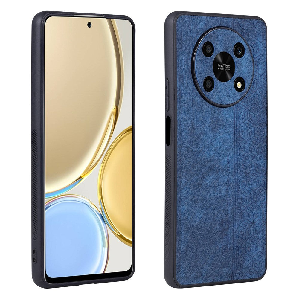 AZNS For Honor X9 5G / X30 5G / Magic4 Lite 5G Protective Case Anti-fall PU Leather Coated TPU Phone Cover