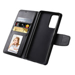 HANMAN Mill Series for Samsung Galaxy A13 4G PU Leather Flip Folio Wallet Case Shockproof TPU Inner Shell Stand Magnetic Cover