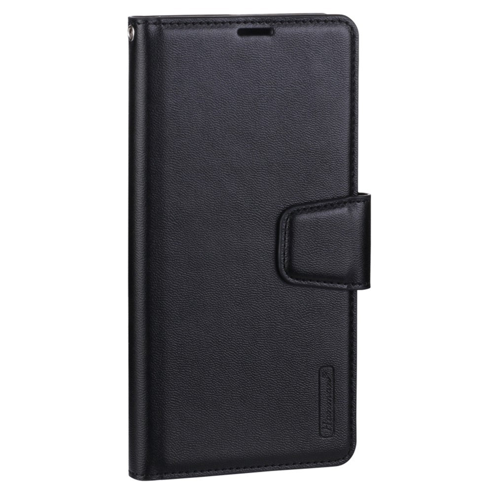 HANMAN Mill Series for Samsung Galaxy A13 4G PU Leather Flip Folio Wallet Case Shockproof TPU Inner Shell Stand Magnetic Cover