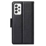 HANMAN Mill Series for Samsung Galaxy A13 4G PU Leather Flip Folio Wallet Case Shockproof TPU Inner Shell Stand Magnetic Cover